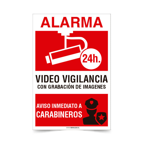 Alarma Video Vigilancia – Señaliza SpA