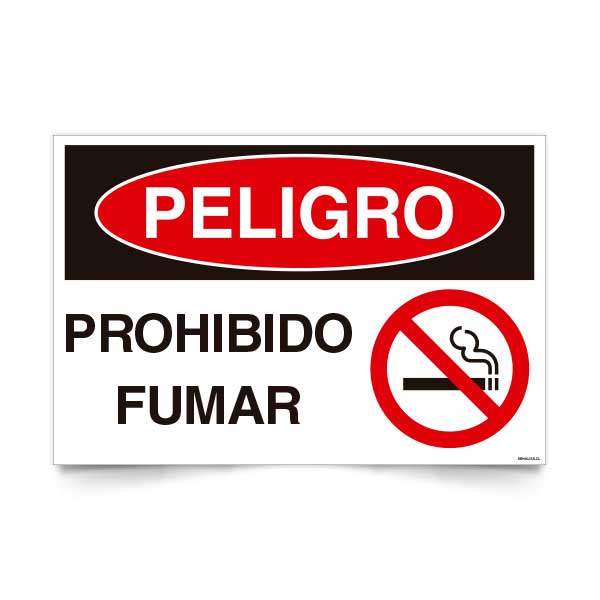 Peligro Prohibido Fumar – Señaliza SpA