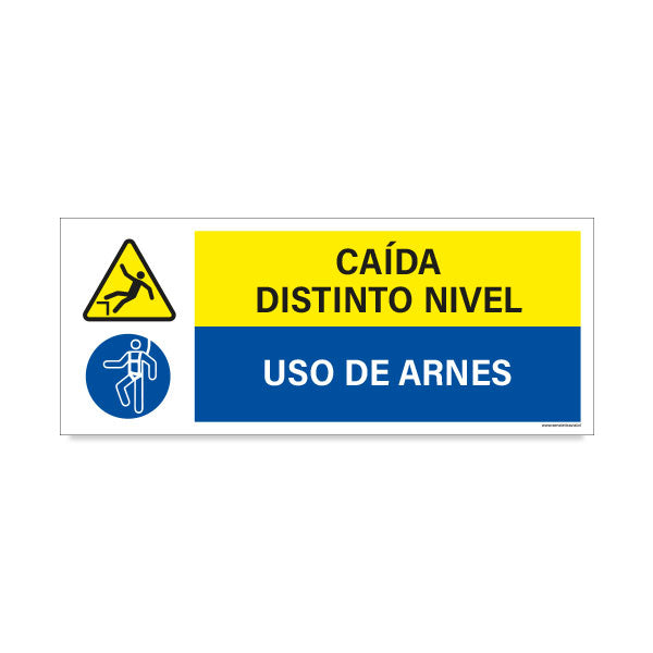 Caída Distinto Nivel - Uso de Arnes