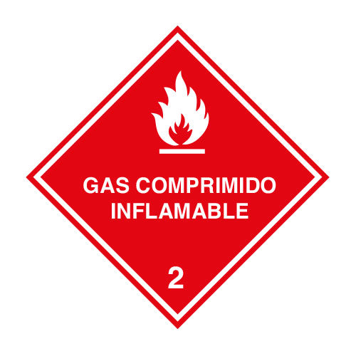 Rombo Gas Comprimido Inflamable 2