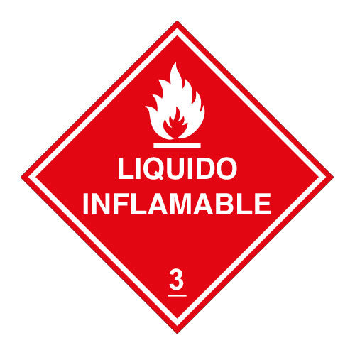 Rombo Líquido Inflamable 3