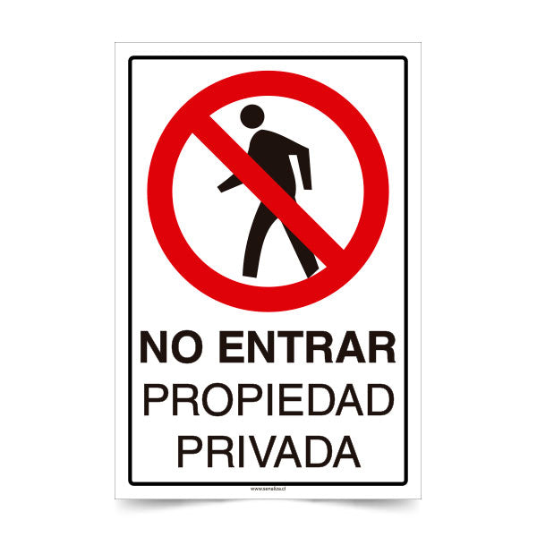 No Entrar Propiedad Privada