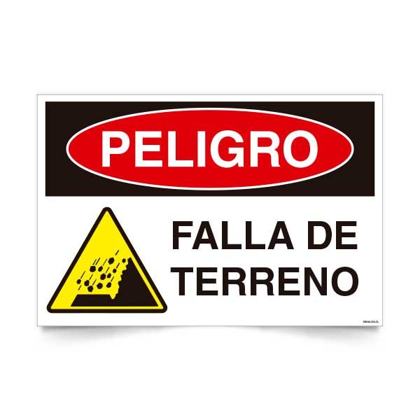 Peligro Falla de Terreno