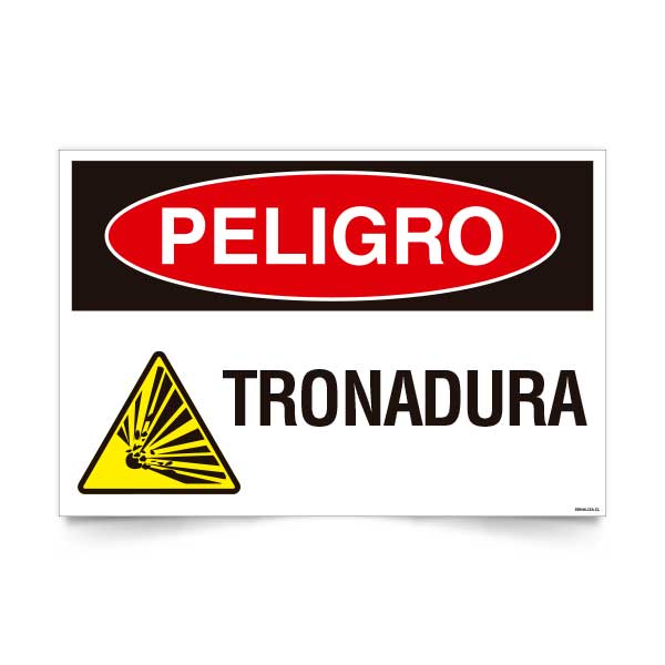 Peligro Tronadura