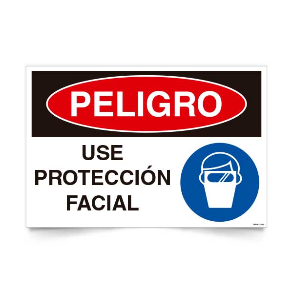 Peligro Use Protección Facial