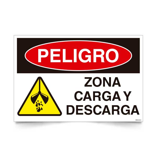 Peligro Zona Carga y Descarga