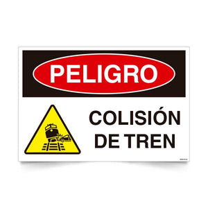 Peligro Colisión  de Tren