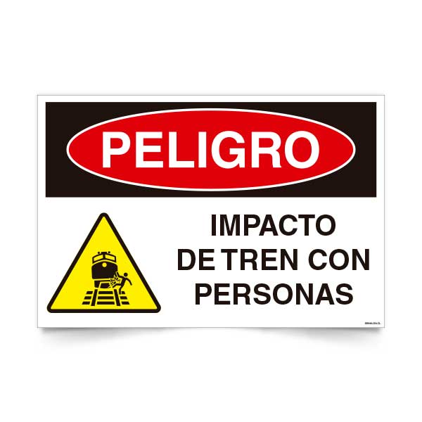 Peligro Impacto de Tren con Personas