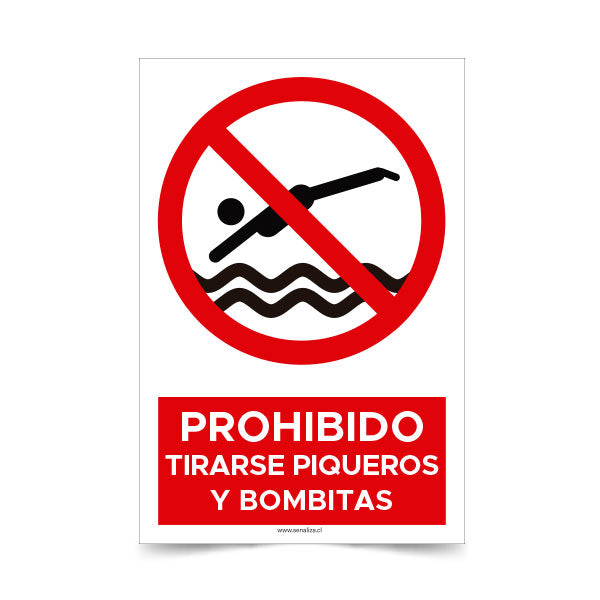 Prohibido Tirarse Piqueros y Bombitas