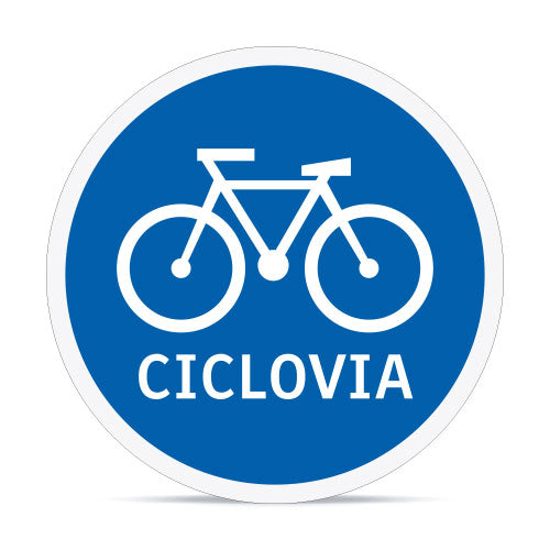 Cyclovia Logo Ciclovía – Señaliza SpA