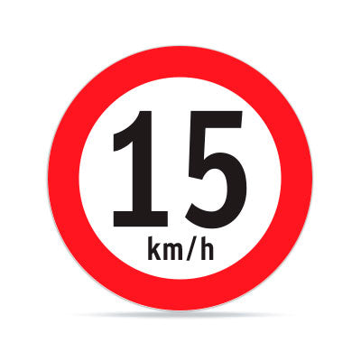 Velocidad Máxima 15km RR-1