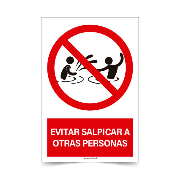 Evitar Salpicar a Otras Personas Esp-Ing