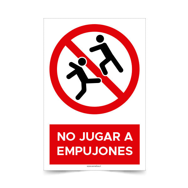 No Jugar a Empujones