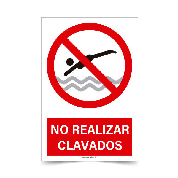 No Realizar Clavados