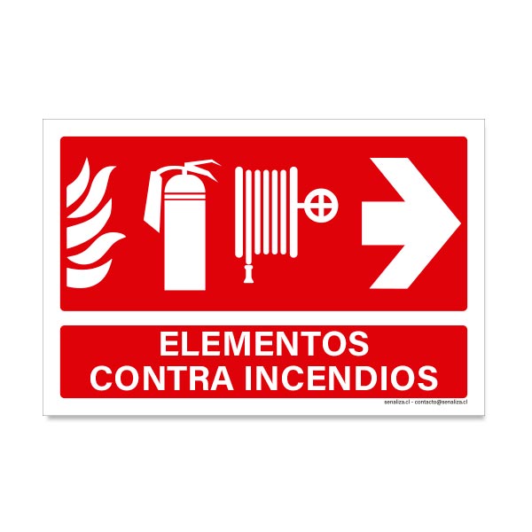 Elementos Contra Incendios Derecha