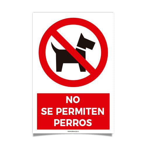 No se Permiten Perros