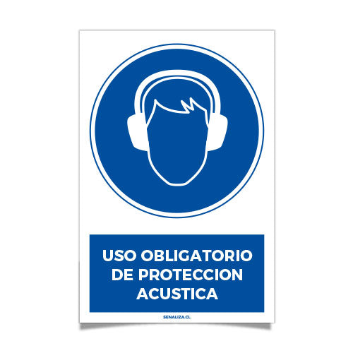 Uso Obligatorio de Protección Acústica