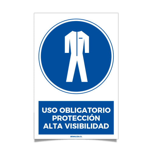 Uso Obligatorio Protección de Alta Visibilidad