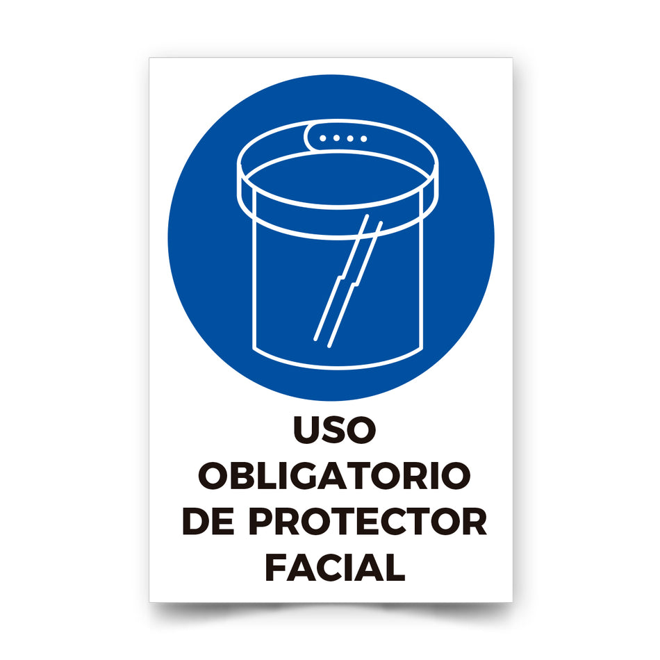 Uso Obligatorio de Protección Facial