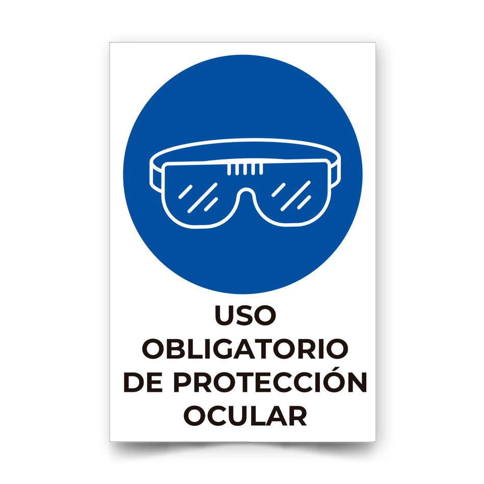 Uso Obligatorio de Protección Ocular
