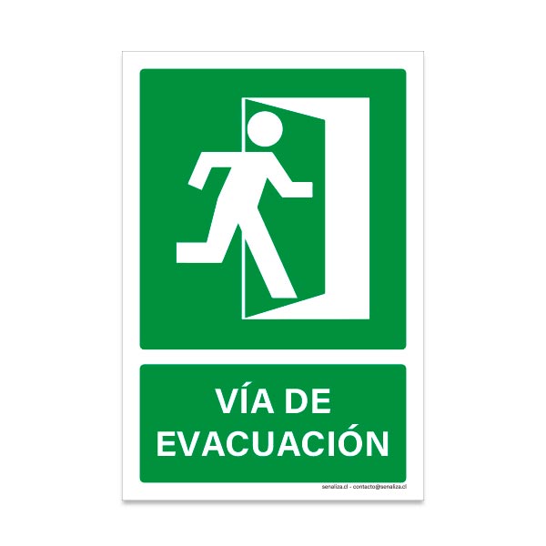 Vía de Evacuación Derecha B