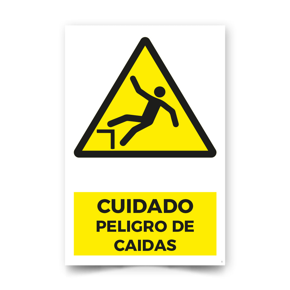 Cuidado Peligro de Caidas