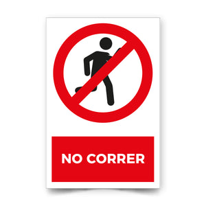 No correr
